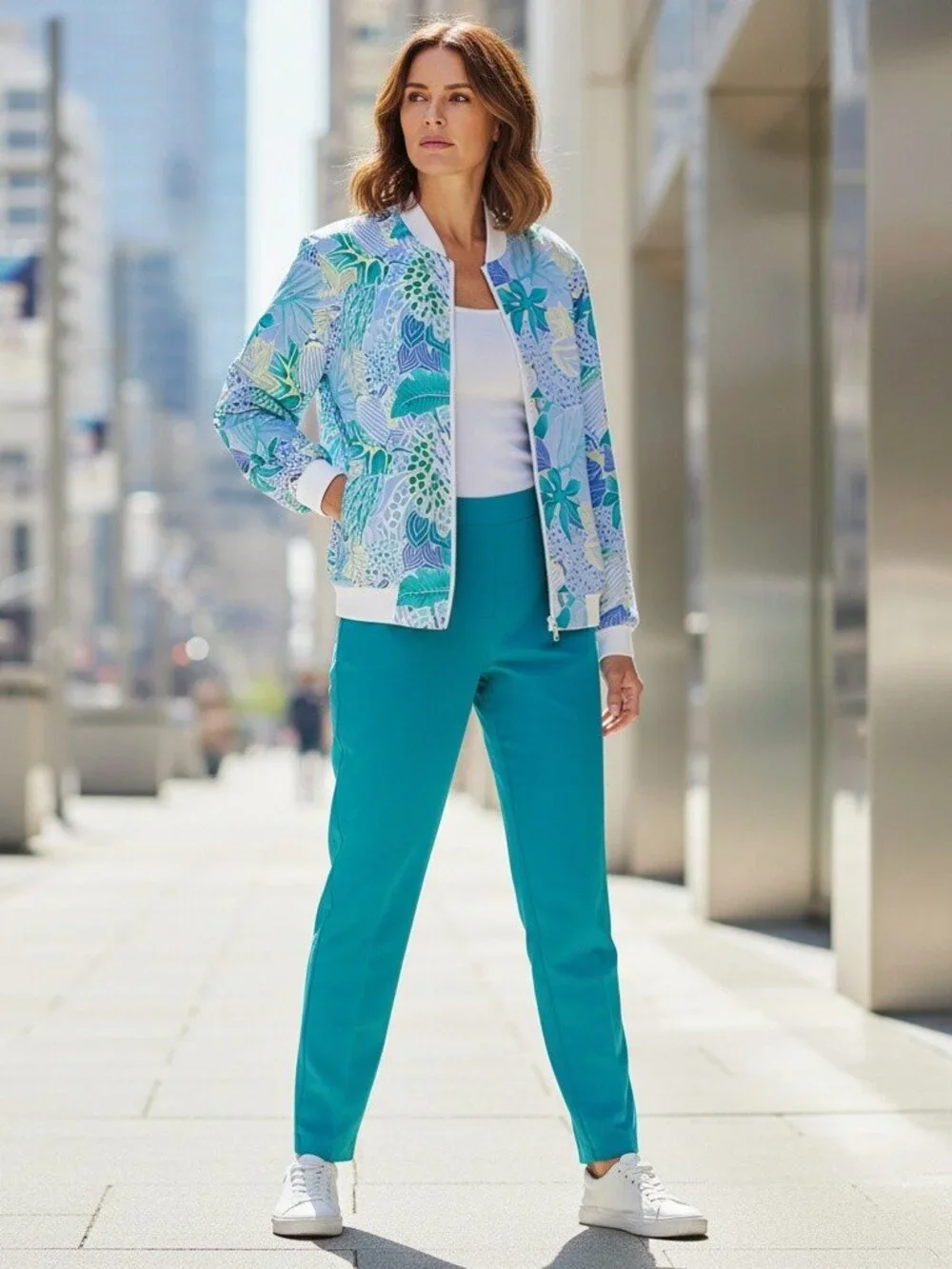 Vintage Cricket Lane Women's XL 3 Pc Resortwear Floral Jacket & Pants Set